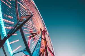 Central Florida Fair Ferris Wheel