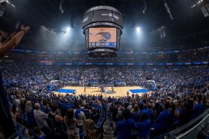 An Orlando Magic basketball game among many sporting events in Orlando