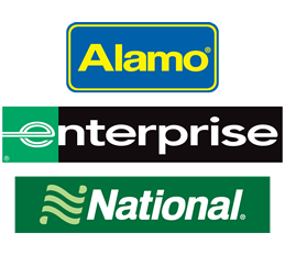 Enterprise, Alamo, National Rental Car