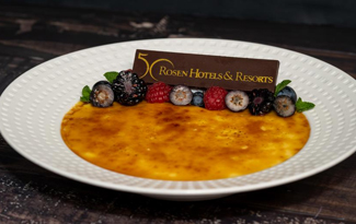 Rosen Plaza 50th Anniversary Desserts