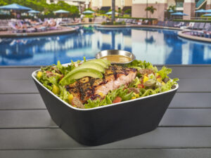 Stay Fit on Vacation - Salad at '39 Poolside