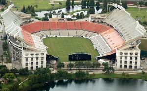 Camping World Kickoff venue. Aerial picture of Orlando's Camping World Stadium.